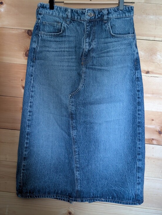 BAYKAN Dresses & Skirts - Baykan Sample Denim Skirt *28 *nwot